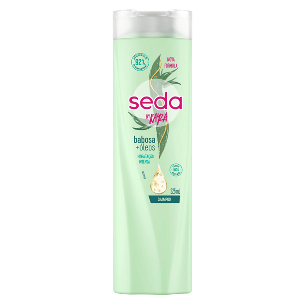 Shampoo Seda By Rayza Nicácio Óleos e Babosa 325ml