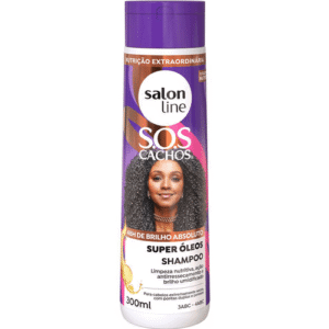 Shampoo Salon Line SOS Cachos Super Nutrição Profunda 300ml